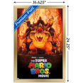 thumbnail image 3 of The Super Mario Bros. Movie - Bowser's World Key Art Wall Poster, 14.725" x 22.375" Framed, 3 of 6