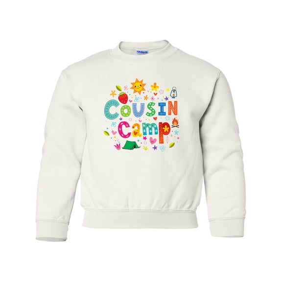 Inktastic Cousin Camp Reunion Youth Sweatshirt