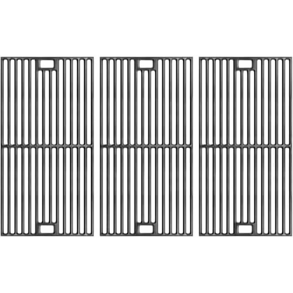 CAST iRON gRILL gRATES FOR mONUMENT gRILLS 24367 35633 17842, 17" rEPLACEMENT pARTS FOR mONUMENT 24633 13892 41847ng 14733 27592 38667, 3pcs cOOKING gRIDS FOR dYNA gLO dge530ssp dge530ssp-d