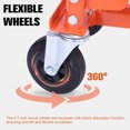 thumbnail image 6 of Btidfty Aluminum Alloy Heavy-duty Stair Climber Hand Truck with Wheels Industrial Convertible Stair Climbing Cart for Warehouse Shopping Airport, 6 of 9