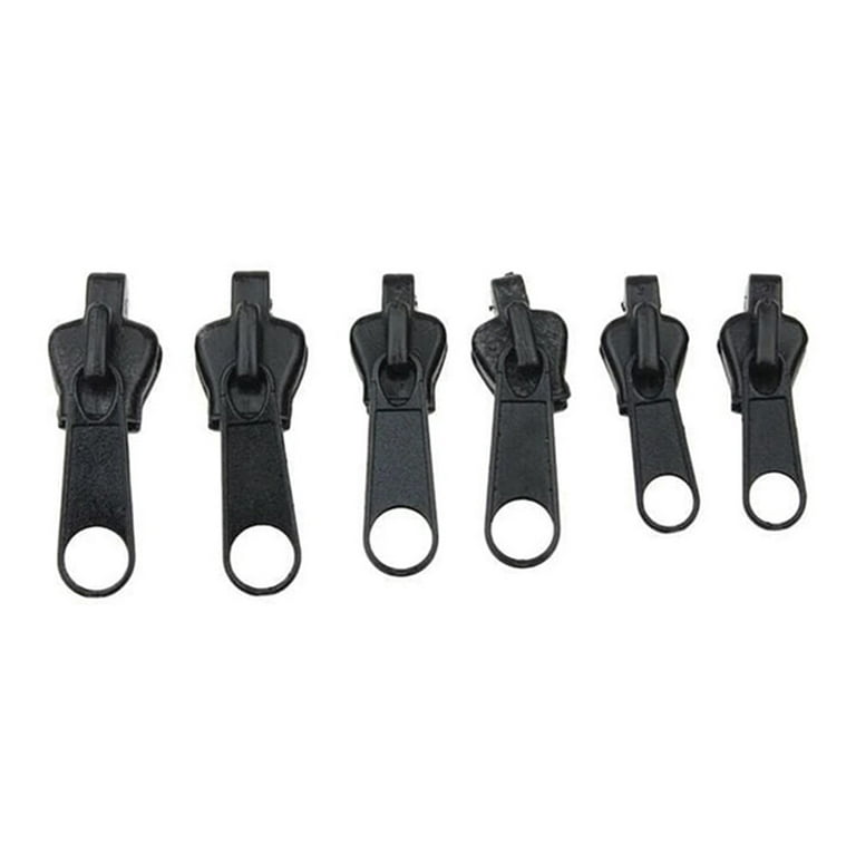 6-PCS Zipper Repair Kit for Jackets Instant Zipper Replacement Slider with  3 Different Size