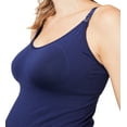 thumbnail image 5 of Cake Maternity Women's Toffee Shaping Seamless Nursing Tank, X-Large, Midnight Blue, 5 of 6
