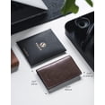 thumbnail image 2 of Tarjetero VULKIT Vintage Espresso Slim 10,6 x 6,8 x 0,6 cm, 2 of 7