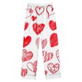 thumbnail image 4 of yievot Womens Button Down Pajamas Sets Valentines Day Gift Pajamas Long Sleeve Loungewear 2 Piece Soft Sleepwear, 4 of 4