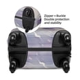 thumbnail image 4 of Balery Luggage Cover Lavender Blooms Window Print Suitcase Covers for Luggage Elastic Washable Suitcase Protector Fits 18-32 Inch Luggage-X-Large, 4 of 9