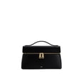 thumbnail image 1 of Bolso JW PEI Thea de piel vegana negra con asa superior para mujer, 1 of 6