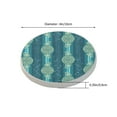 thumbnail image 3 of Circular Drink Coasters Set Chinese Style Pattern Beautiful Home Decor Diatomite Heat-Resistant Diatomite Protect Table Countertop, 3 of 7
