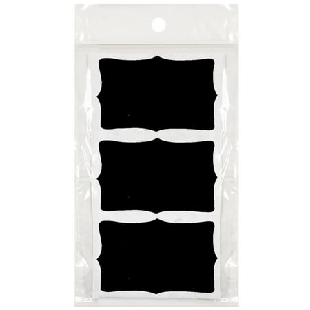 - Wrapables® Set of 30 Chalkboard Labels / Chalkboard Stickers for Organizing, Labeling, Gift Tags, Drink / Wine Markers, and Weddings, 3