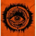 thumbnail image 2 of Eye Symbolic Spiritual Compass Unisex Plus Fleece Graphic Hoodie Brisco Brands 2X, 2 of 5