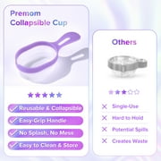 Premom Collapsible Urine Cups for Ovulation & Pregnancy Tests, 2 Count