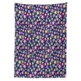 thumbnail image 3 of Ambesonne Star Tablecloth Rectangular Table Cover, Stars and Space Universe, 52"x70", Multicolor, 3 of 4