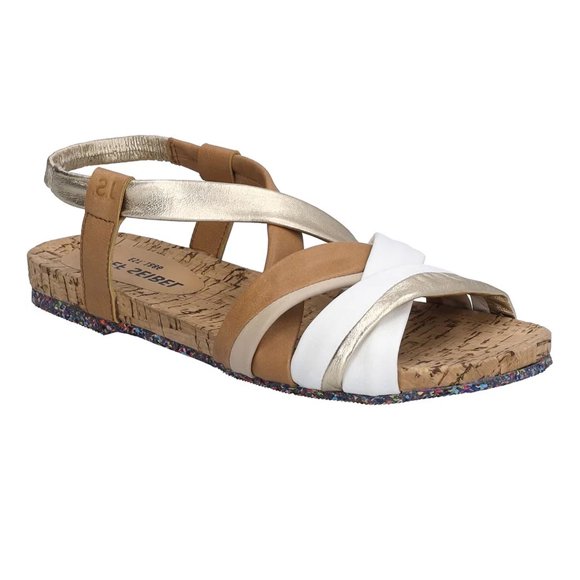 Josef Seibel Womens Henriette Leather Sandals