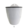 thumbnail image 1 of Automatic Water Absorption Lazy Flower Pot Water Culture Wall Hanging Basin, 1 of 2
