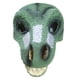 thumbnail image 4 of Máscara de Dinosaurio 3D BLESIY Suminis Verde Cubierta de dinosaurio, 4 of 8