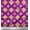 Purple, variant on Soimoi Cotton Duck Fabric Artistic Floral & Check Geometric Print Sewing Fabric Yard 42 Inch Wide