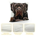 thumbnail image 4 of JEUXUS Throw Pillow Cover Pet Lover Dog Mom Pillow Case Gift Pillows Nursery Decor Modern Linen Sofa Pillowcase for Sofa Chair Car, 4 of 5