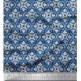 thumbnail image 1 of Soimoi Rayon Fabric Floral Block Decor Fabric Printed Yard 56 Inch Wide, 1 of 3