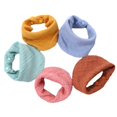 thumbnail image 1 of Baberos de algodón de 4 capas para bebé, absorbentes, transpirables y suaves para niñas y niños XianweiShao 9024715121813, 1 of 5