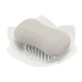 thumbnail image 5 of Unique Bargains 1 Pc Waterproof Soap Holder Flower White Soap Holder for Bathroom 5.31"x5.12"x1.38", 5 of 6