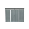 thumbnail image 2 of DuraMax Outdoor Storage Shed with Pent Roof Skylight, 8' x 6' x 6', Light Gray, 2 of 10