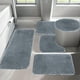 thumbnail image 5 of Set de alfombrillas de baño de 5 piezas | Alfombras de baño mullidas de color sólido Terciopelo de terciopelo absorbente de agua antideslizante | Longhair Grueso Suave Lavable a Máquina | Ajuste, 5 of 7