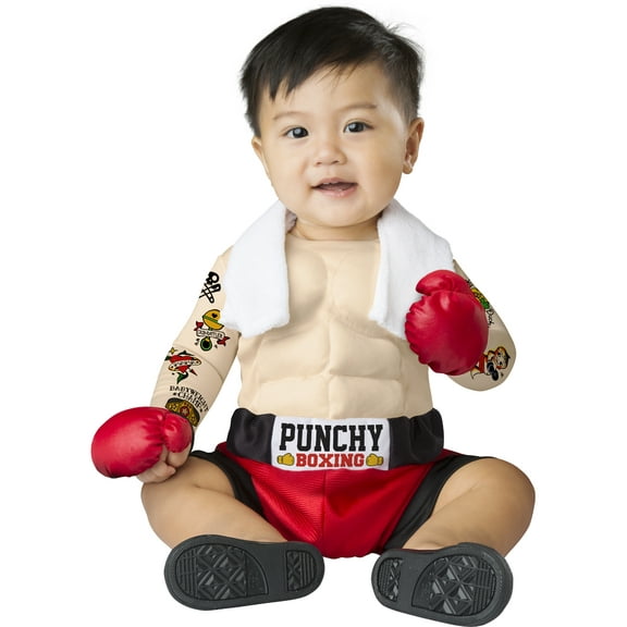 FunWorld Costumes Child's Lil Boxing Bruiser Baby Costume Large 18-24 Months