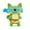 Leonardo, variant on Fuggler Funny Ugly Monster x Teenage Mutant Ninja Turtles - 9" Cute Michelangelo Funny Ugly Monster Dolls Plush Toys,Birthday Halloween Christmas Gifts for Kids Fans (Buy Multiple Save 10%)