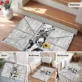 thumbnail image 5 of Bathroom Rugs 2x3 Ft, Grey Farmhouse Non Slip Area Rugs for Kitchen Bedroom Entryway, Vintage Sunflowers Animals Printed Washable Carpet Runner Rug Floor Mats for Bedroom Home Decor, 5 of 8