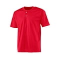 thumbnail image 2 of Adult 2-Button Mesh Henley Jersey N4130, 2 of 2