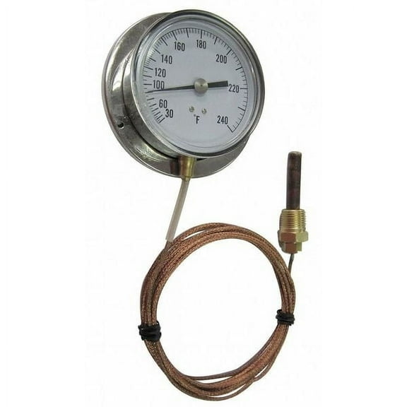 Manufacturer Varies Analog Panel Mt Thermometer,30 to 180F 12U636