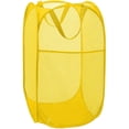 thumbnail image 1 of Bud Mesh - Cesta para la colada plegable, cesta para la colada, para habitación de niños, dormitorio, dormitorio universitario o viajes, color amarillo, 1 of 5