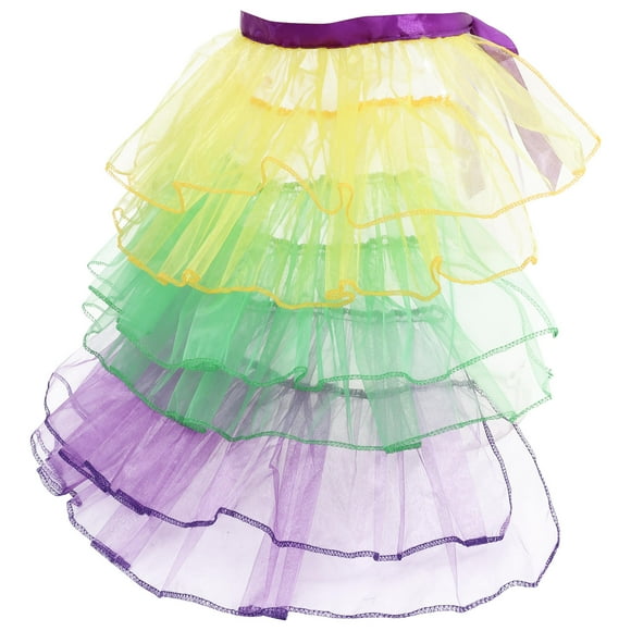 Minkissy 1Pack Carnival Costumes Tutu Skirt for Women Net One Size Fits Most for Festive Occasions
