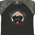 thumbnail image 4 of Inktastic Cute Pug Puppy Dog Boys or Girls Toddler T-Shirt, 4 of 5