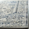 thumbnail image 3 of SAFAVIEH Artisan Kasandra Floral Bordered Runner Rug, Silver/Blue, 2'2" x 8', 3 of 7