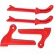 thumbnail image 5 of Woodworking Safety Push Sticks 4-Pack, Plastic Table Saw Accessories with Ergonomic Handle, Anti-Kickback Hand Saw Guide for Woodworkers (Red), 5 of 5