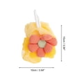 thumbnail image 2 of Unique Bargains 1pc Sunflowers Bath Shower Loofah Sponge Orange, 2 of 5