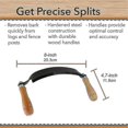 thumbnail image 2 of 8 inch planer curved planer curved planer woodworking stripping hand tool, 2 of 5