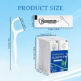 thumbnail image 4 of Palillos de hilo dental HOIQIRY, 500 unidades, envueltos individualmente, 4 of 7