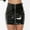 Black, variant on Babysbule Clearance Women Skirts Fashion Women Brief Leather Zipper High Waist Casual Sheath Short Mini Skirt