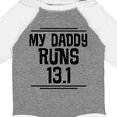 thumbnail image 4 of Inktastic My Daddy Runs Half Marathon Boys or Girls Long Sleeve Baby Bodysuit, 4 of 5