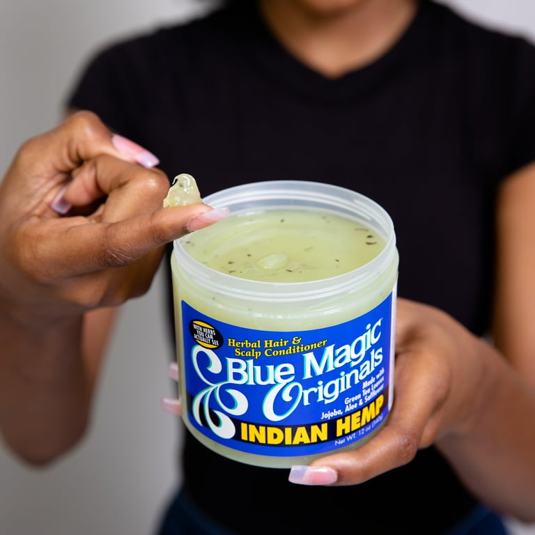 BLUE MAGIC Indian Hemp Hair & Scalp Conditioner (12oz) BLUE MAGIC Indian Hemp Hair & Scalp Conditioner (12oz)