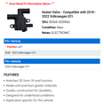thumbnail image 2 of Heater Valve - Compatible with 2018 - 2022 Volkswagen GTI 2019 2020 2021, 2 of 2