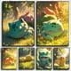 thumbnail image 5 of Figuras de anime de Pokémon en alta definición, Charizard, Bulbasaur, Squirtle, Charmander, ilustraciones, póster, pintura en lienzo, arte de pared, decoración de la habitación del hogar, 5 of 5