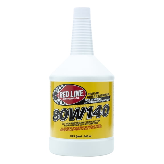 Redline Oil Gear Lube 80W140 1 qt P/N 58104 (1)
