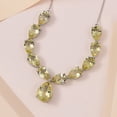 thumbnail image 2 of SHOP LC DELIVERING JOY Quartz 925 Sterling Silver Platinum Plated Necklace for Women Jewelry for Women Size 18" Ct 29.23 Engagement Anniversary Wedding Promise Birthday Gifts, 2 of 8