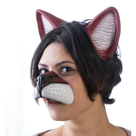 What's Up Fox Adult Costume Ear Headband & Nose