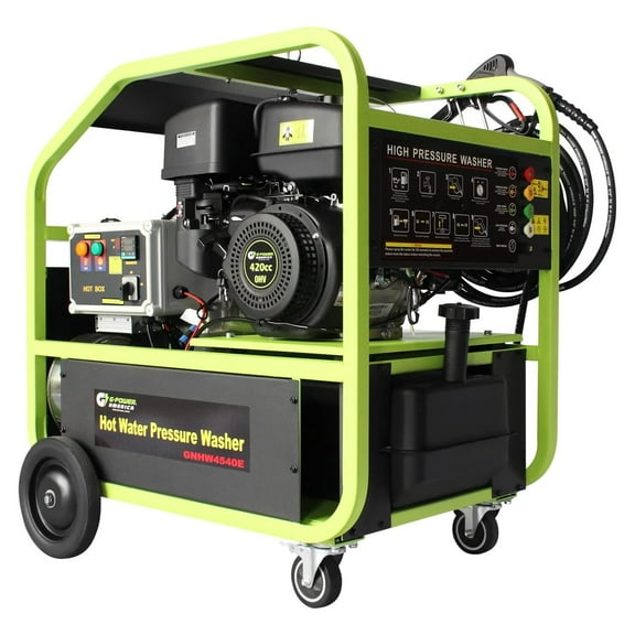 Green-Power America Brand Commercial Hot Water Pressure Washer GNHW4540E 4500PSI, 4GPM