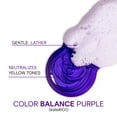 thumbnail image 4 of Joico Color Balance Purple Shampoo | Para Cabello Rubio Frío y Canoso | Elimina Tonos Amarillos |Realza la Intensidad del Color y el Brillo |Protección UV |Con Aceite de Rosa Mos, 4 of 6
