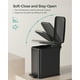 thumbnail image 5 of Bote de basura SONGMICS de acero inoxidable de 5 litros con tapa para baño, 5 of 7