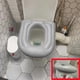 thumbnail image 2 of Cojín para asiento de inodoro, cojín inflable de asistencia para inodoro con ventosas que se adapta al asiento de inodoro alargado estándar, almohadilla de soporte para asiento elevado de baño Fo, 2 of 5